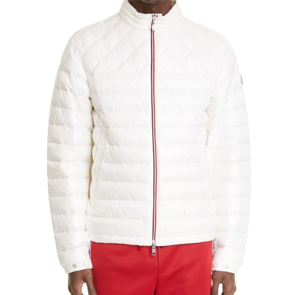 Moncler Other - Moncler Benamou Quilted Down Puffer Jacket White Size L NWT